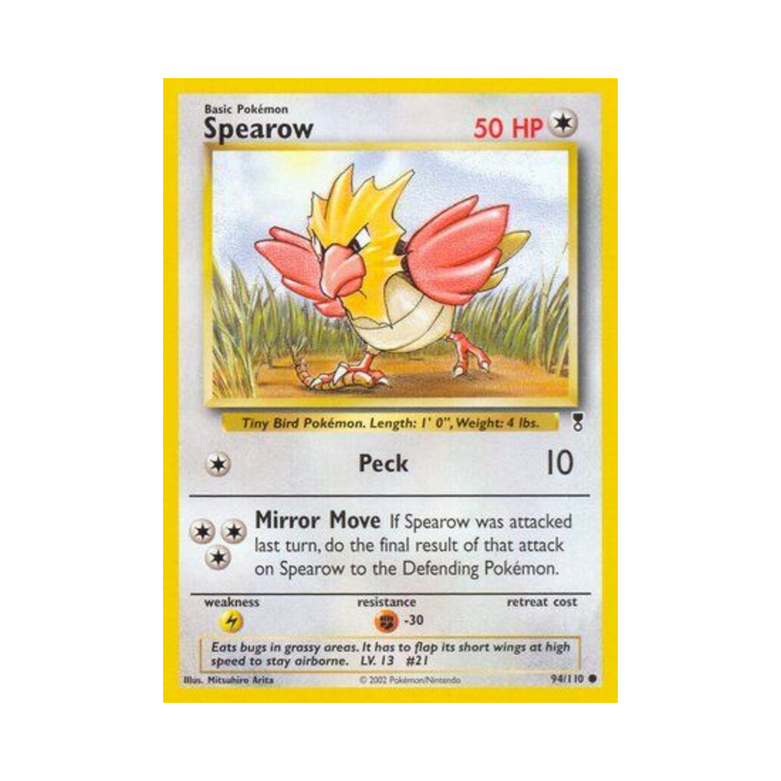 포켓몬 TCG 깨비참 C 레전더리 컬렉션 (영문판)(Pokemon TCG Spearow C Legendary Collection (English Ver.)) - 1