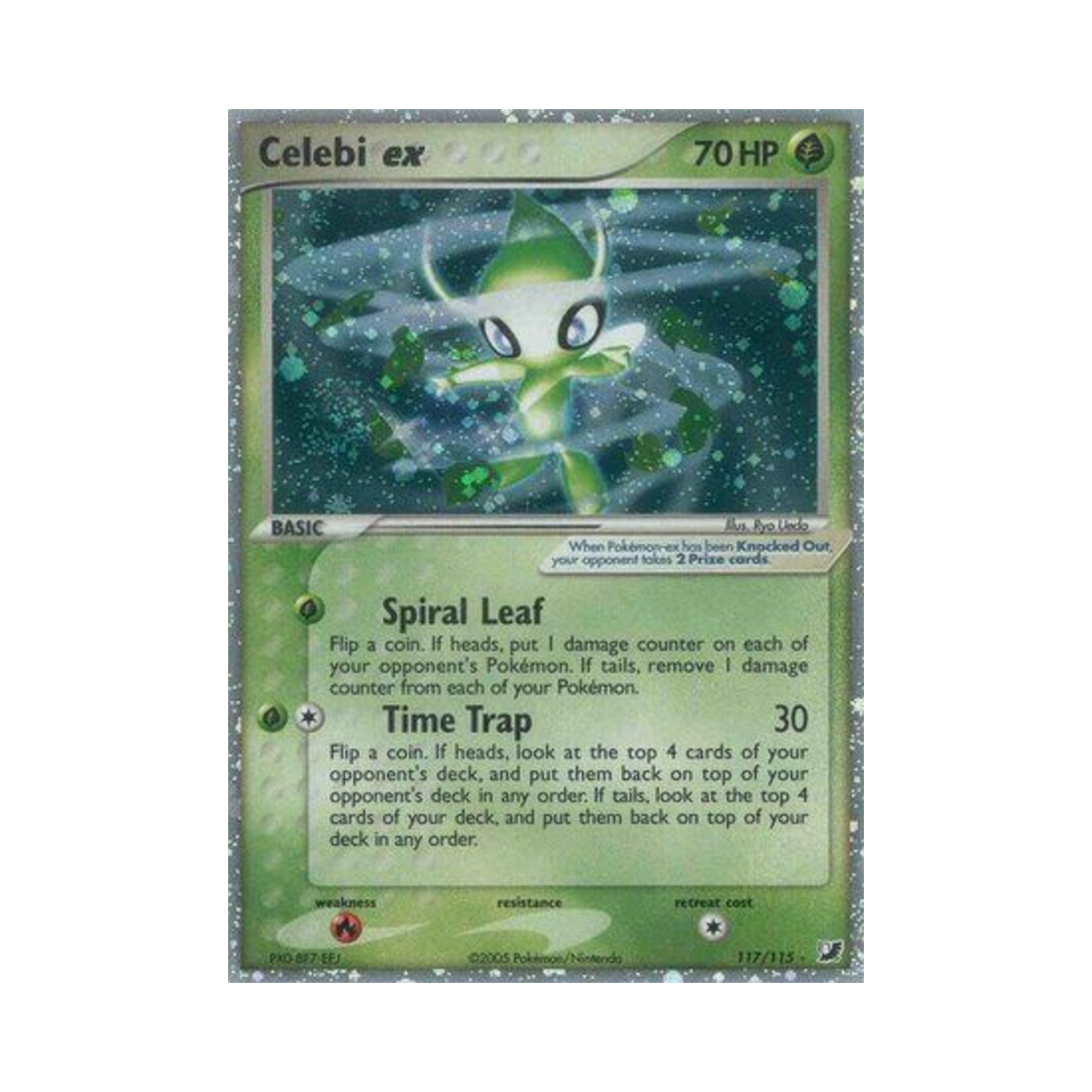 포켓몬 TCG 세레비 ex RS EX 언씬 포시스 (영문판)(Pokemon TCG Celebi ex RS EX Unseen Forces (English Ver.)) - 1