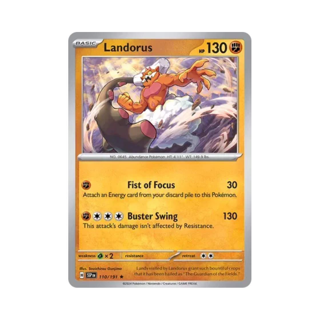 포켓몬 TCG 랜드로스 R 서징 스파크 (영문판)(Pokemon TCG Landorus R Surging Sparks (English Ver.)) - 1