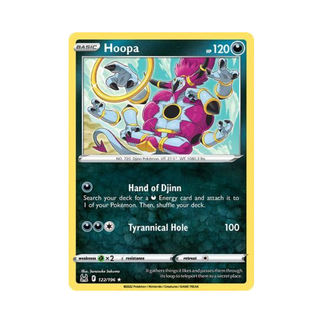 포켓몬 TCG 후파 R 로스트 오리진 (영문판)(Pokemon TCG Hoopa R Lost Origin (English Ver.))