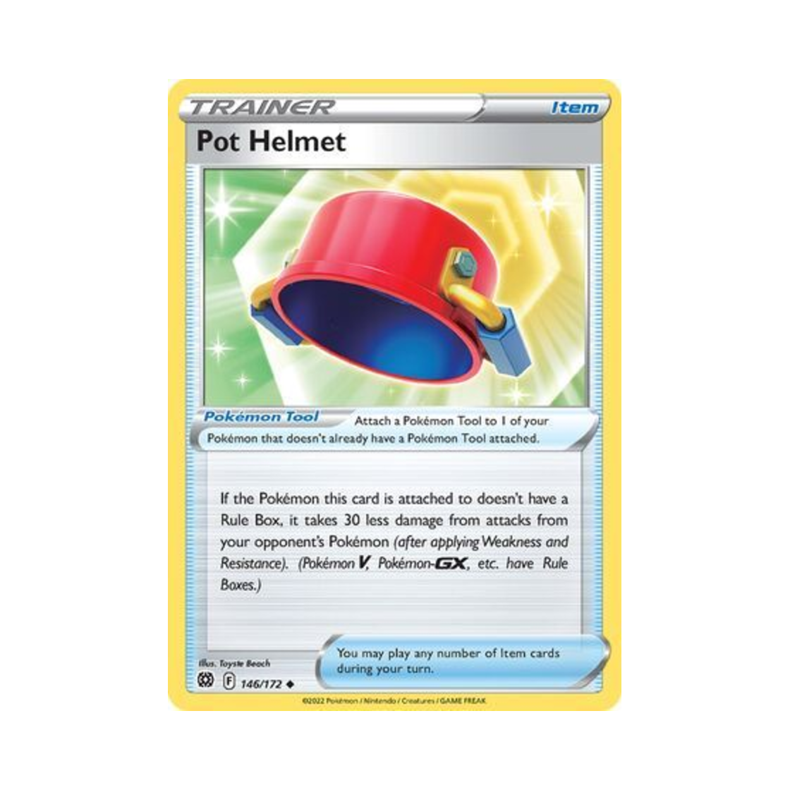 포켓몬 TCG 냄비멧 U 브릴리언트 스타즈 (영문판)(Pokemon TCG Pot Helmet U Brilliant Stars (English Ver.)) - 1