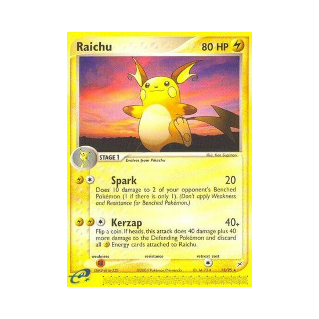 포켓몬 TCG 라이츄 R EX 마그마단 vs 아쿠아단 (영문판)(Pokemon TCG Raichu R EX Team Magma vs Team Aqua (English Ver.)) - 1