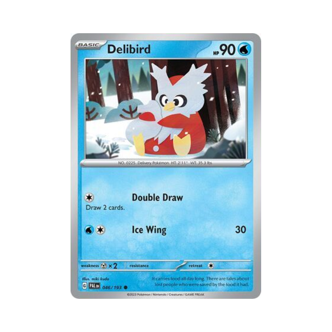 포켓몬 TCG 딜리버드 C 팔데아 이볼브드 (영문판)(Pokemon TCG Delibird C Paldea Evolved (English Ver.)) - 1