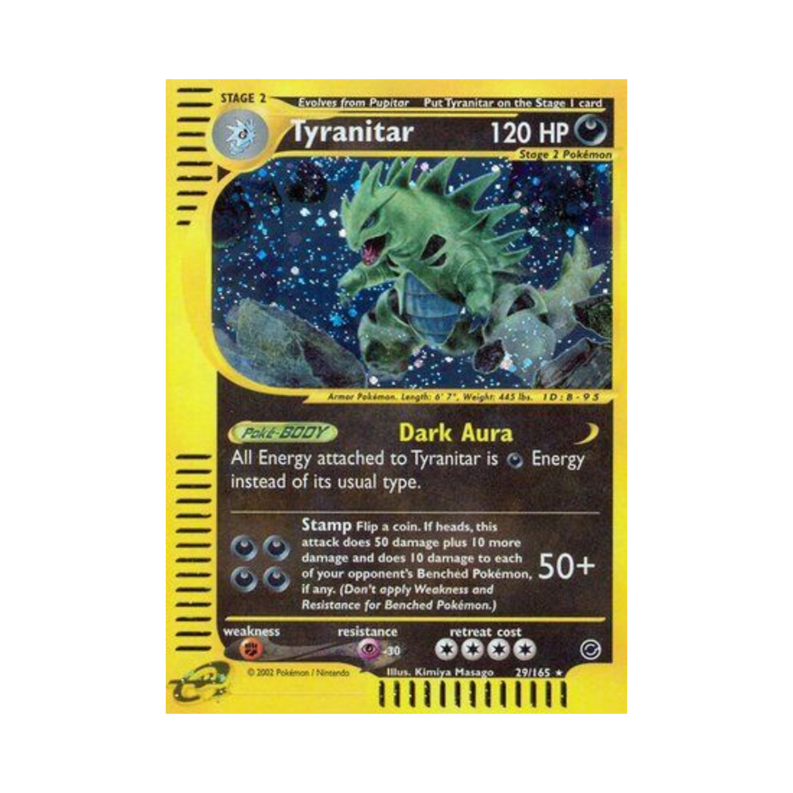 포켓몬 TCG 마기라스 RH 익스페디션 베이스 세트 (영문판)(Pokemon TCG Tyranitar RH Expedition Base Set (English Ver.))