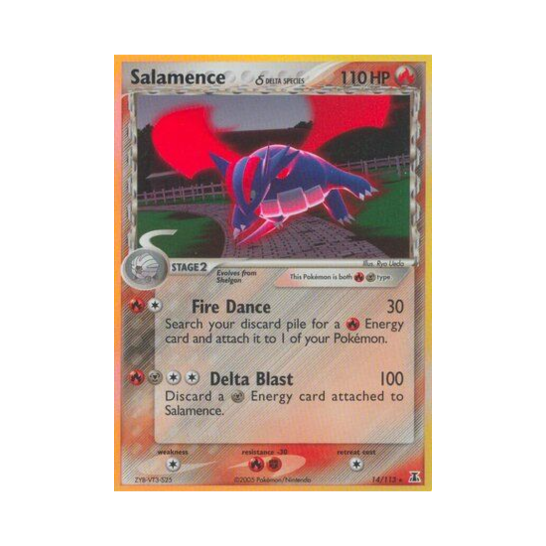 포켓몬 TCG 보만다 RH EX 델타 스페이시스 (영문판)(Pokemon TCG Salamence RH EX Delta Species (English Ver.)) - 1