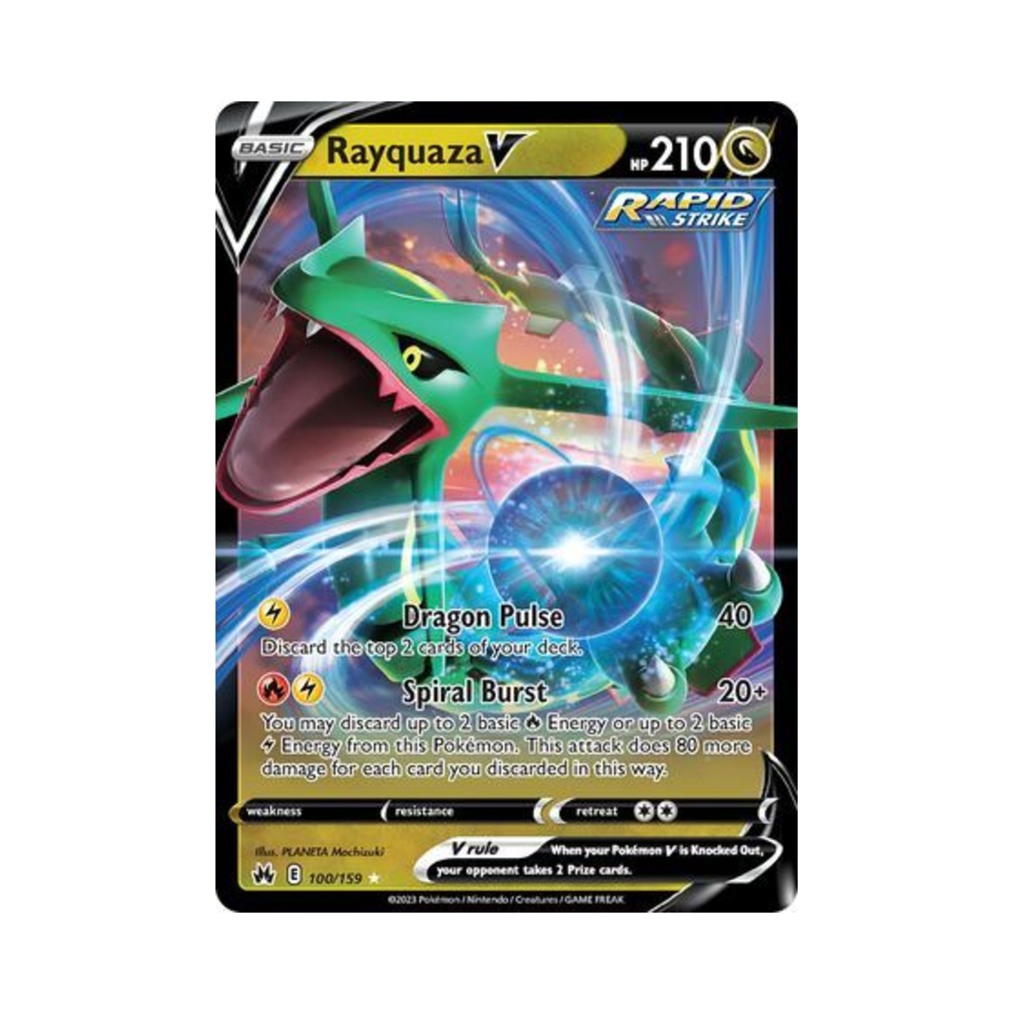 포켓몬 TCG 레쿠쟈 V R 크라운 제니스 (영문판)(Pokemon TCG Rayquaza V R Crown Zenith (English Ver.)) - 1