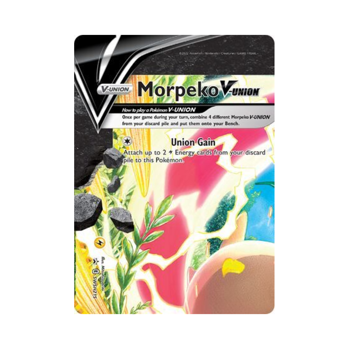 포켓몬 TCG 모르페코 V UNION P 소드 & 실드 프로모카드 (영문판)(Pokemon TCG Morpeko V UNION P Sword & Shield Promos (English Ver.)) - 1