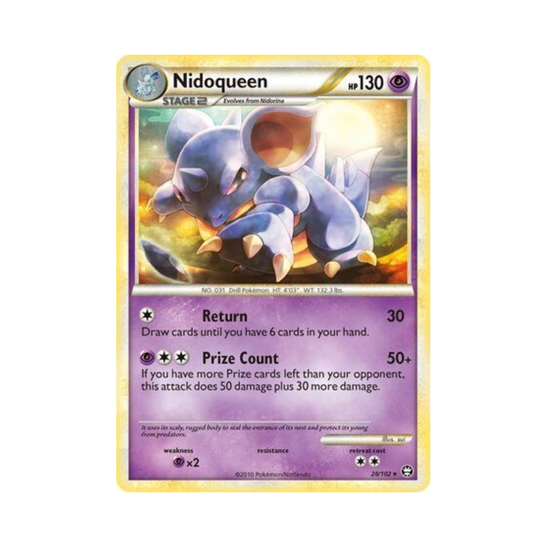 포켓몬 TCG 니드퀸 R 트라이엄펀트 (영문판)(Pokemon TCG Nidoqueen R Triumphant (English Ver.)) - 1