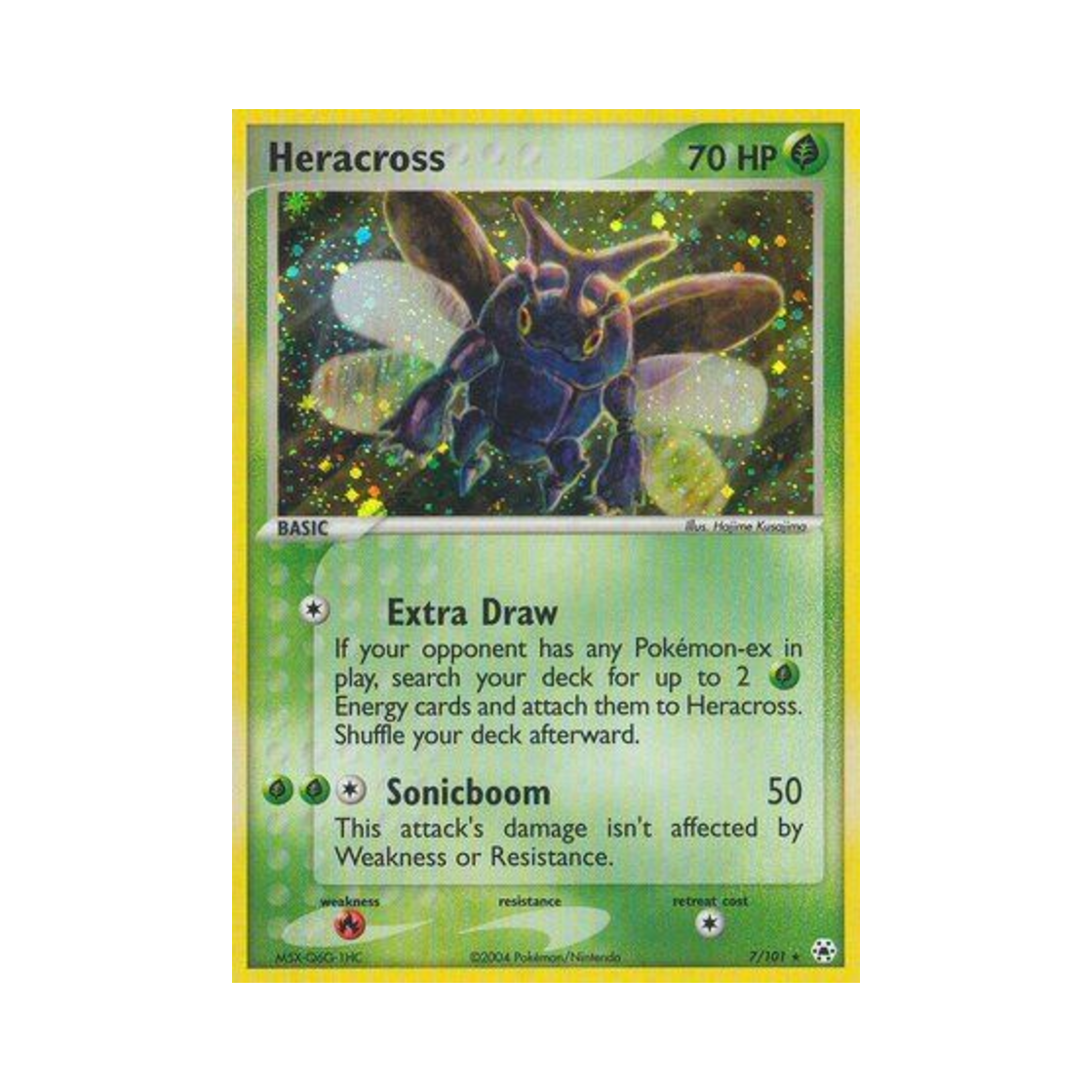 포켓몬 TCG 헤라크로스 RH EX 히든 레전드 (영문판)(Pokemon TCG Heracross RH EX Hidden Legends (English Ver.)) - 1
