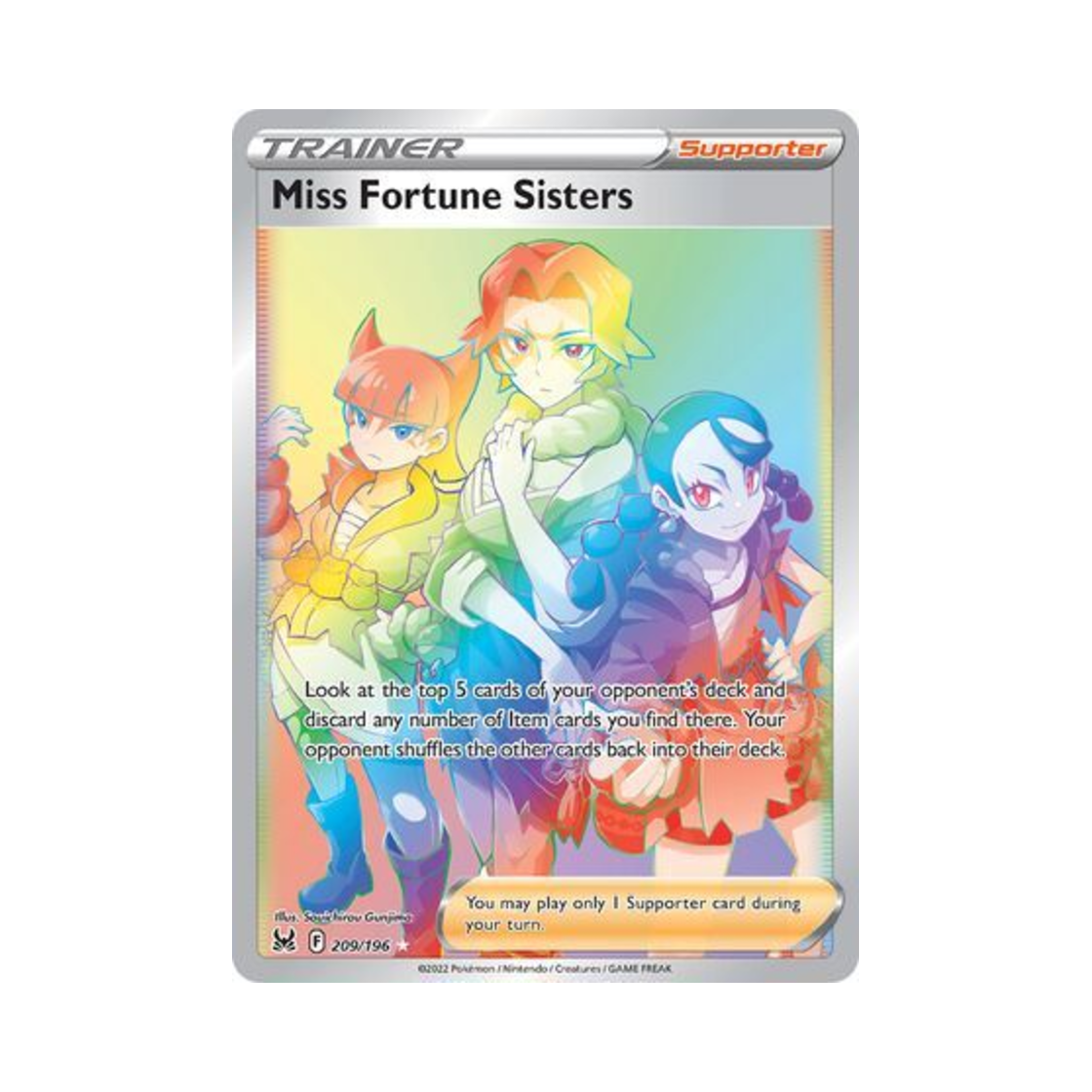 포켓몬 TCG 야적 세 자매 RR 로스트 오리진 (영문판)(Pokemon TCG Miss Fortune Sisters RR Lost Origin (English Ver.)) - 1