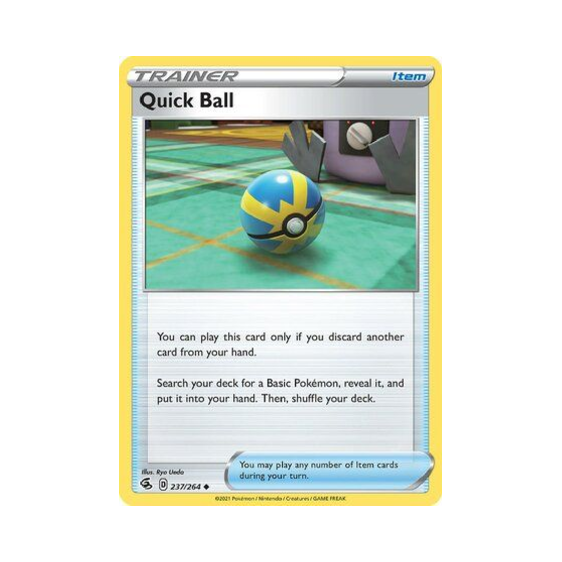 포켓몬 TCG 퀵볼 U 퓨전 스트라이크 (영문판)(Pokemon TCG Quick Ball U Fusion Strike (English Ver.)) - 1