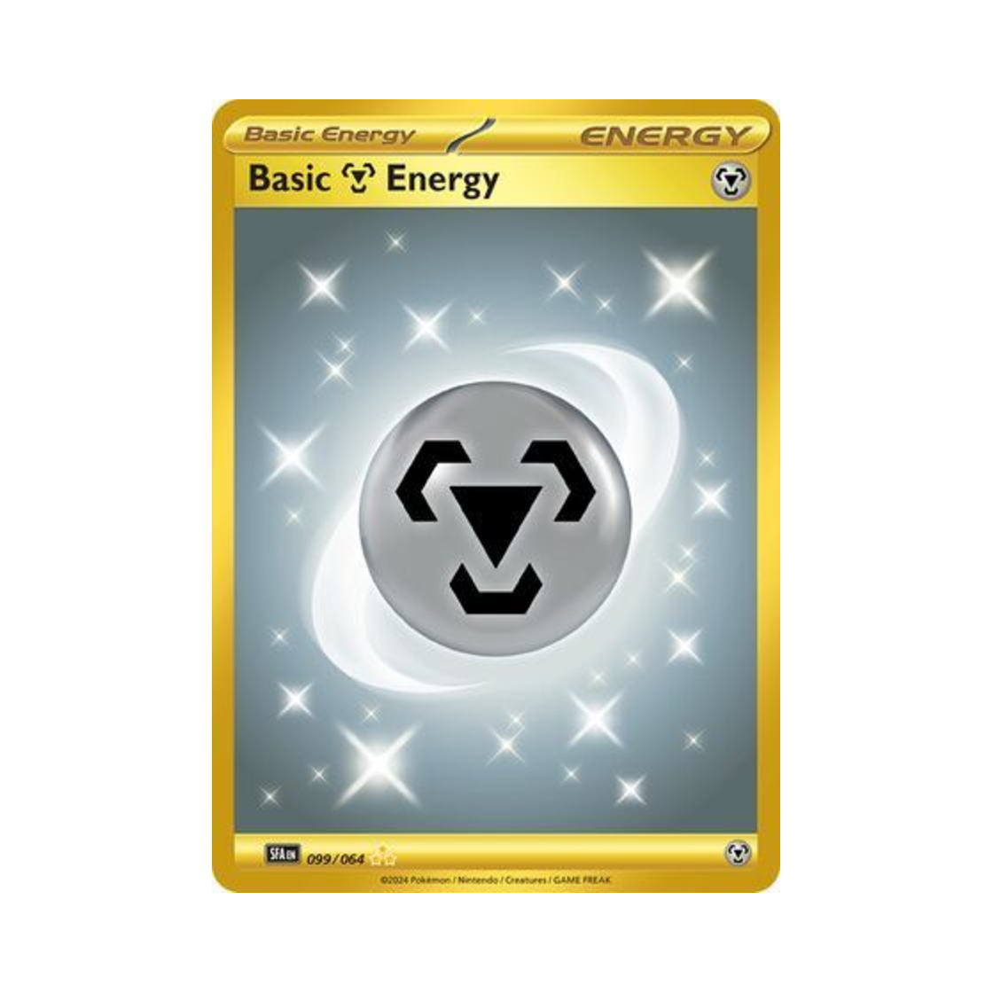 포켓몬 TCG 기본 강철 에너지 HR 슈라우디드 페이블 (영문판)(Pokemon TCG Basic Metal Energy HR Shrouded Fable (English Ver.))