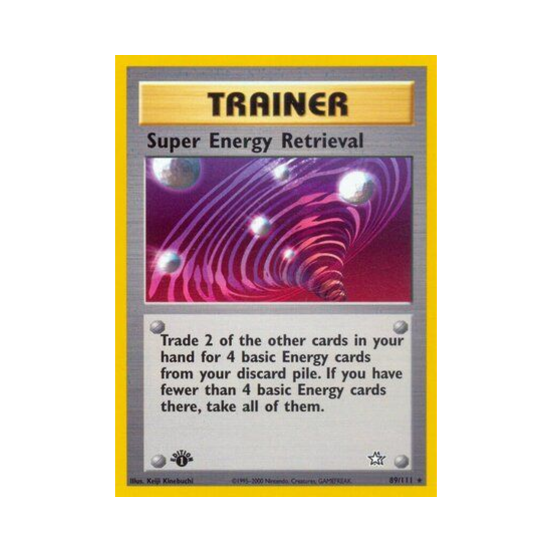 포켓몬 TCG 퍼 에너지 리트리벌 R 네오 제네시스 (영문판)(Pokemon TCG Super Energy Retrieval R Neo Genesis (English Ver.)) - 1