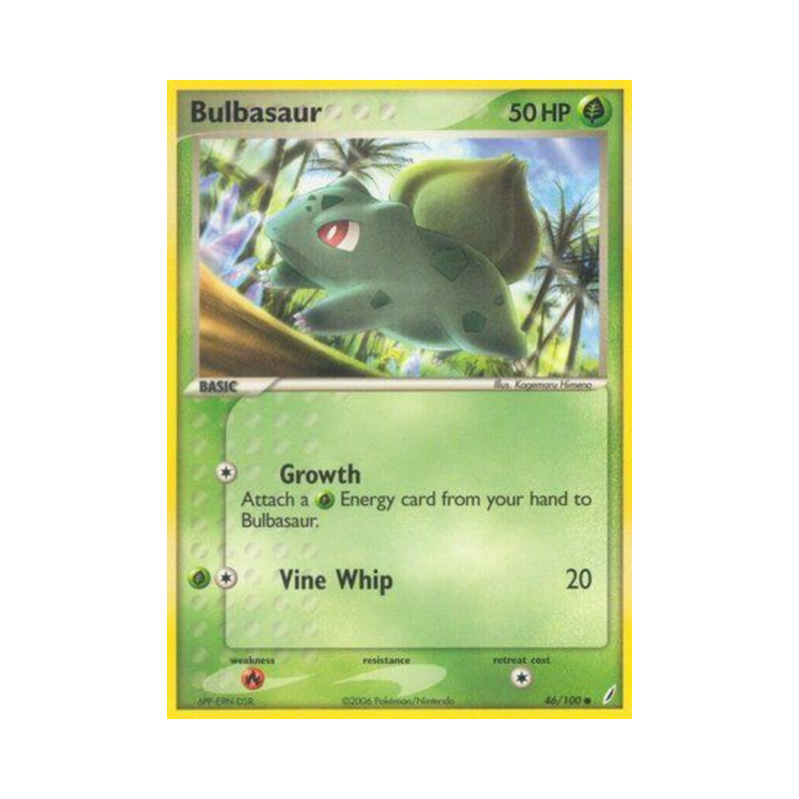 포켓몬 TCG 이상해씨 C EX 크리스탈 가디언스 (영문판)(Pokemon TCG Bulbasaur C EX Crystal Guardians (English Ver.))