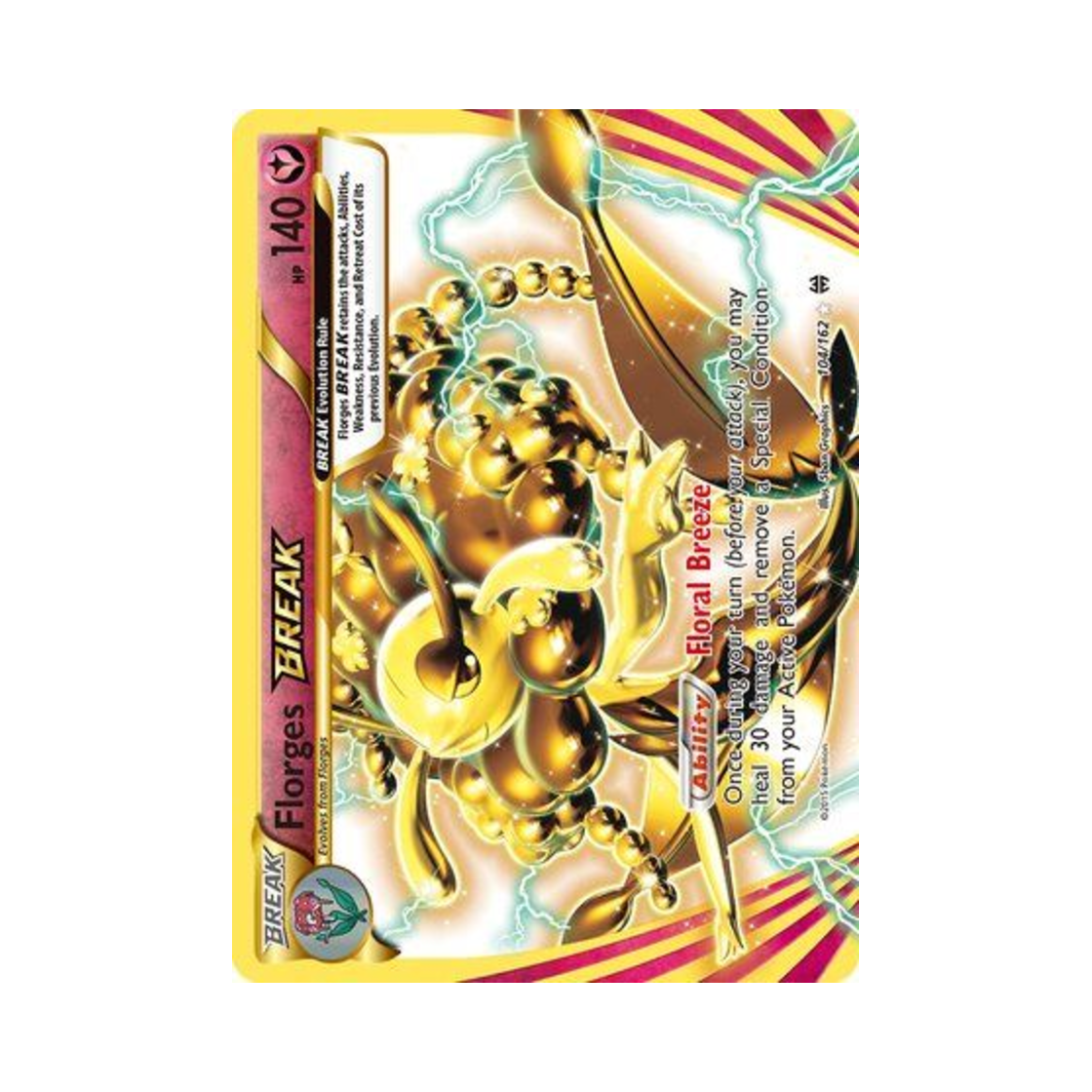 포켓몬 TCG 플라제스 BREAK RB 브레이크스루 (영문판)(Pokemon TCG Florges BREAK RB BREAKthrough (English Ver.)) - 1