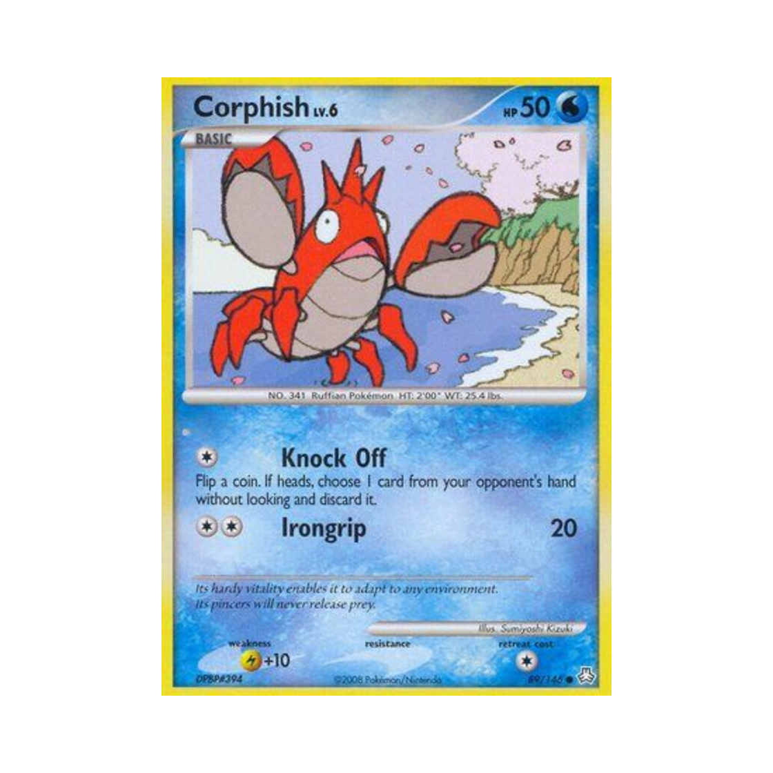 포켓몬 TCG 가재군 C 레전드 어웨이크드 (영문판)(Pokemon TCG Corphish C Legends Awakened (English Ver.)) - 1