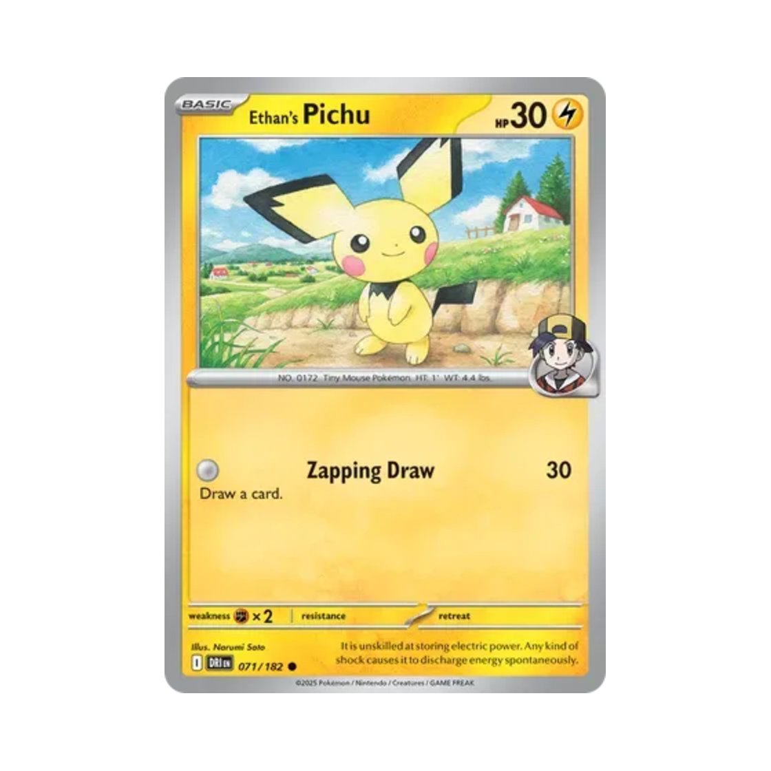 포켓몬 TCG 심향의 피츄 C 데스티니드 라이벌스 (영문판) | Pokemon TCG | KREAM