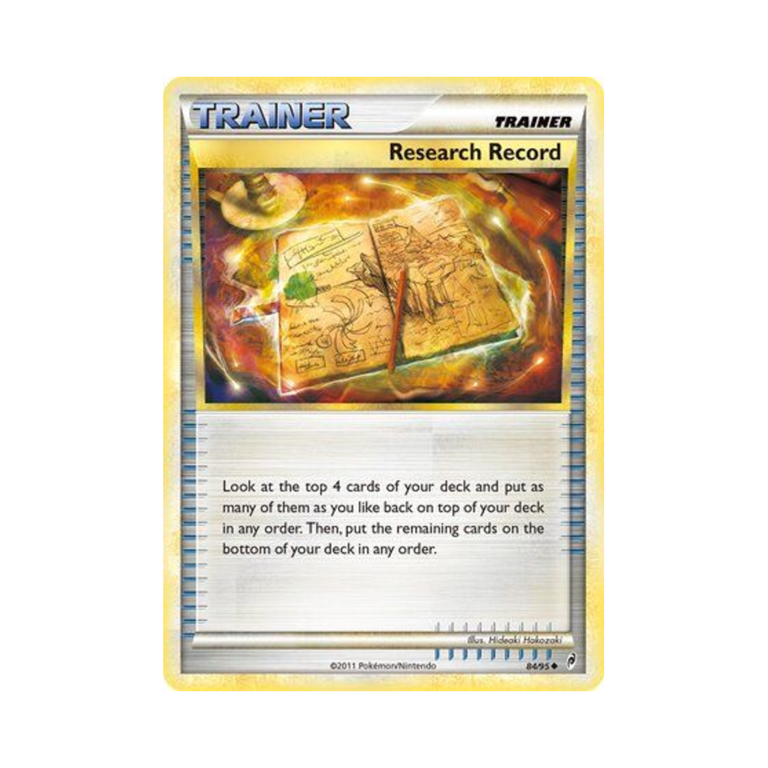 포켓몬 TCG 리서치 레코드 U 콜 오브 레전즈 (영문판)(Pokemon TCG Research Record U Call of Legends (English Ver.)) - 1