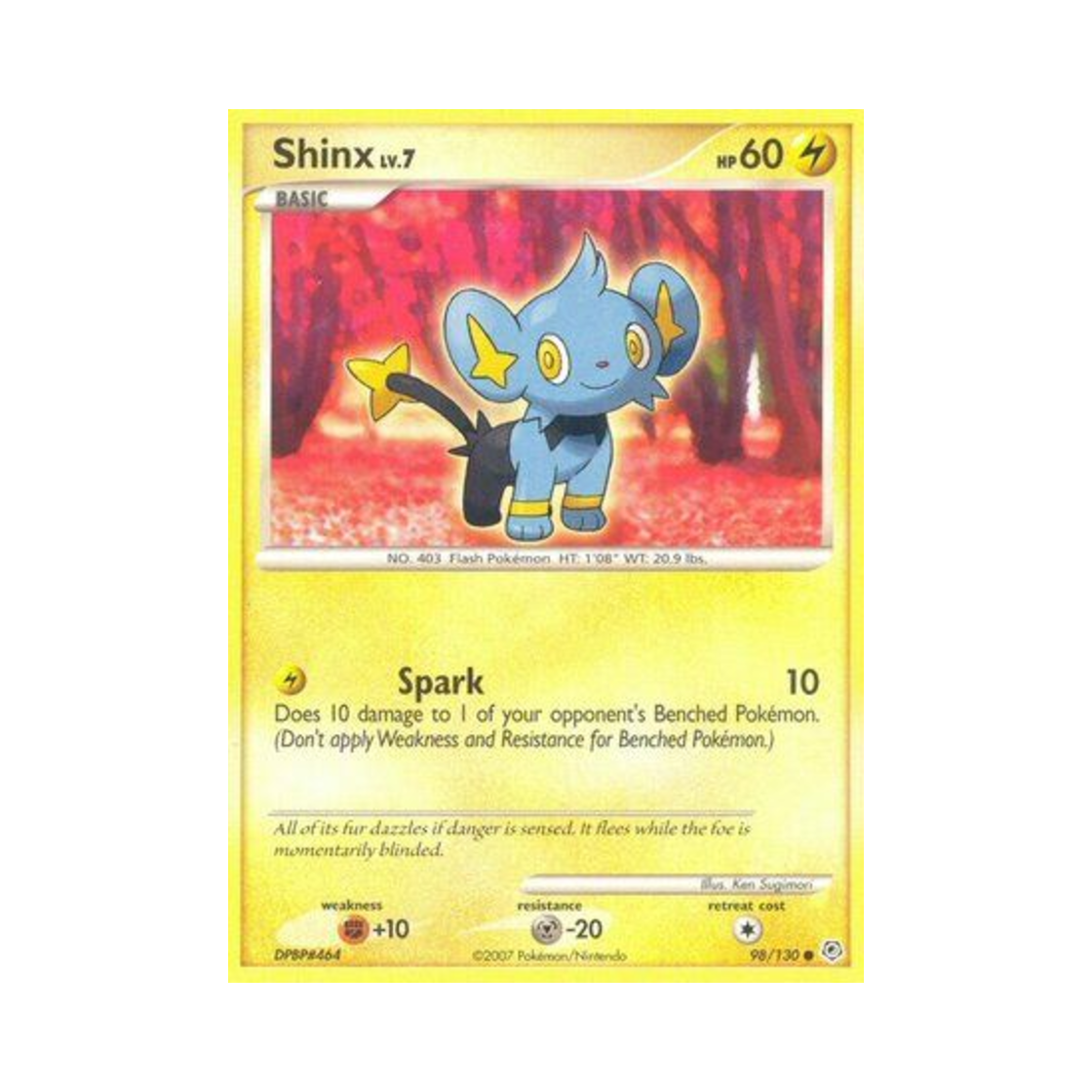 포켓몬 TCG 꼬링크 C 다이아몬드 & 펄 (영문판)(Pokemon TCG Shinx C Diamond & Pearl (English Ver.)) - 1