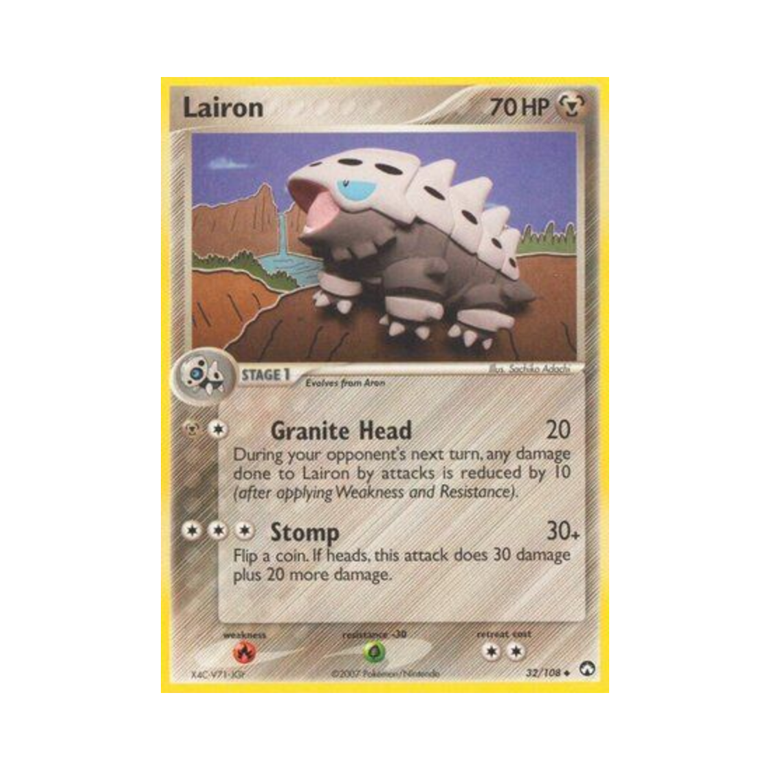 포켓몬 TCG 갱도라 U EX 파워 키퍼스(영문판)(Pokemon TCG Lairon U EX Power Keepers (English Ver.)) - 1