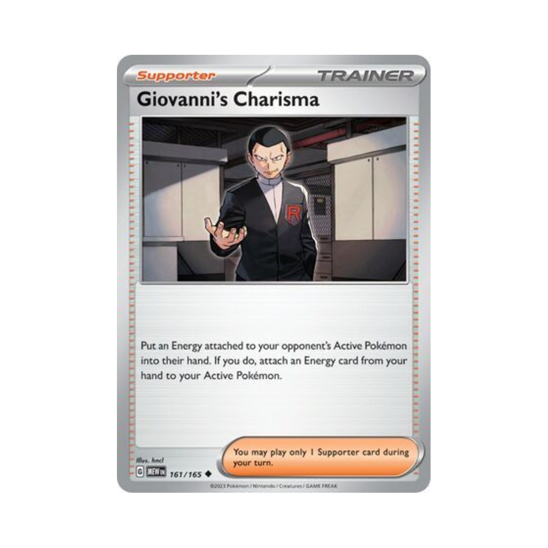 포켓몬 TCG 비주기의 카리스마 U 스칼렛 & 바이올렛 151 (영문판)(Pokemon TCG Giovanni's Charisma U Scarlet & Violet 151 (English Ver.)) - 1
