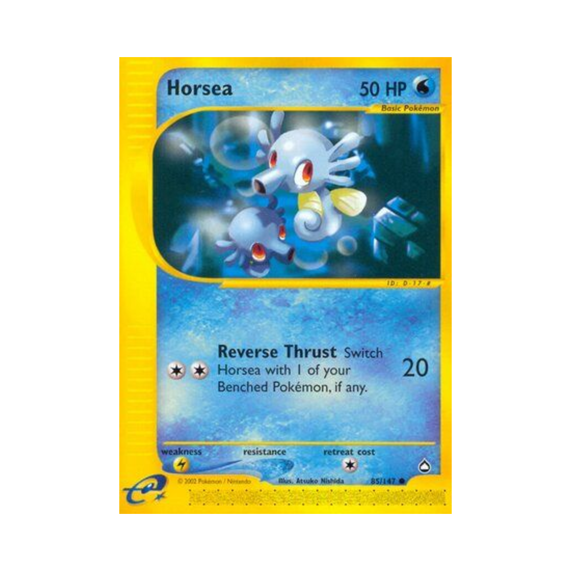 포켓몬 TCG 쏘드라 C 아쿠아폴리스 (영문판)(Pokemon TCG Horsea C Aquapolis (English Ver.)) - 1