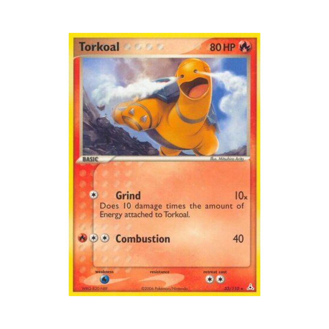 포켓몬 TCG 코터스 R EX 홀론 팬텀 (영문판)(Pokemon TCG Torkoal R EX Holon Phantoms (English Ver.)) - 1