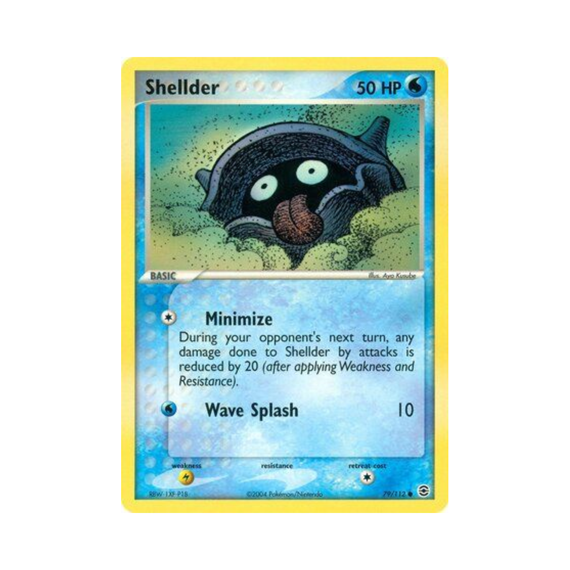 포켓몬 TCG 셀러 C EX 파이어레드 & 리프그린 (영문판)(Pokemon TCG Shellder C EX FireRed & LeafGreen (English Ver.))