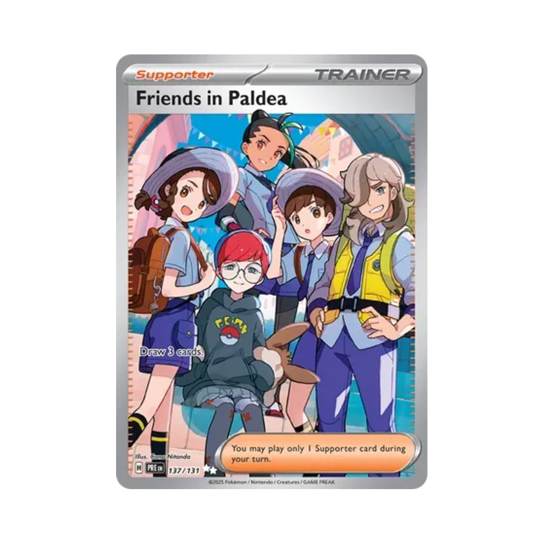 포켓몬 TCG 팔데아의 동료들 UR 프리즈매틱 에볼루션즈 (영문판)(Pokemon TCG Friends in Paldea UR Prismatic Evolutions (English Ver.)) - 1