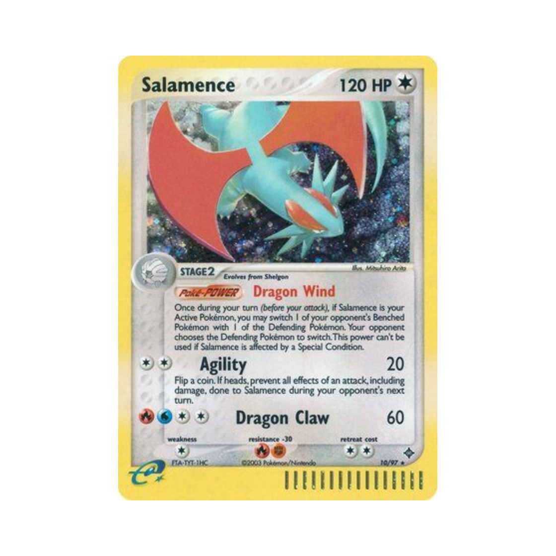 포켓몬 TCG 보만다 RH EX 드래곤 (영문판)(Pokemon TCG Salamence RH EX Dragon (English Ver.)) - 1