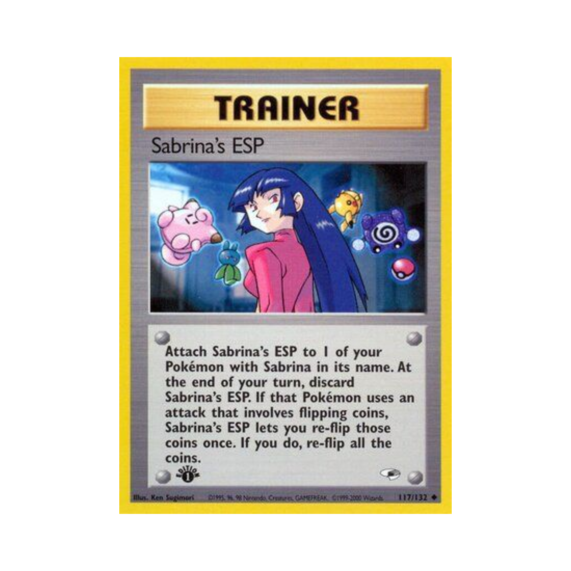포켓몬 TCG 초련의 ESP U 짐 히어로즈 (영문판)(Pokemon TCG Sabrina's ESP U Gym Heroes (English Ver.)) - 1