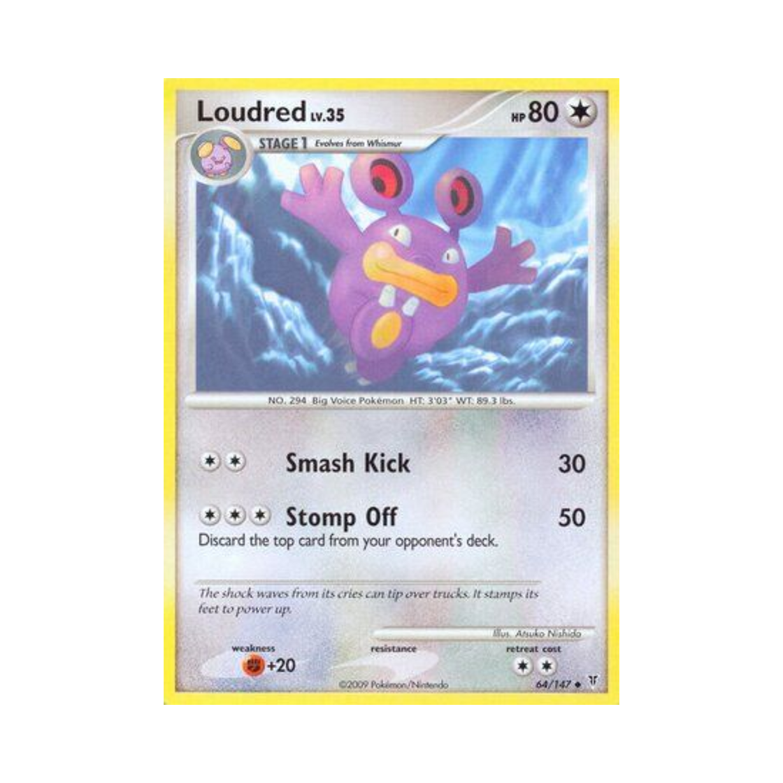 포켓몬 TCG 노공룡 U 슈프림 빅터스 (영문판)(Pokemon TCG Loudred U Supreme Victors (English Ver.))