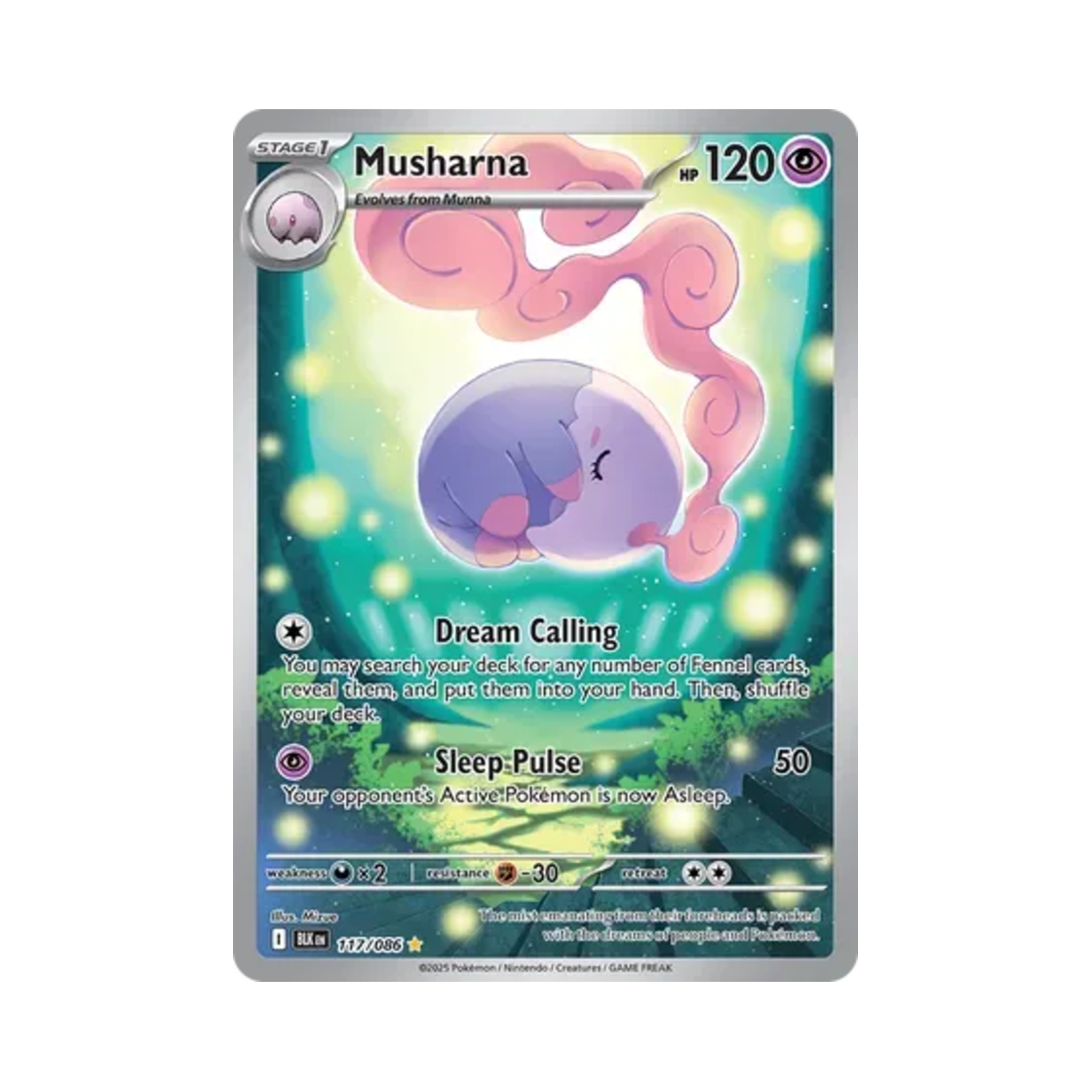 포켓몬 TCG 몽얌나 IR 블랙볼트 (영문판)(Pokemon TCG Musharna IR Black Bolt (English Ver.)) - 1