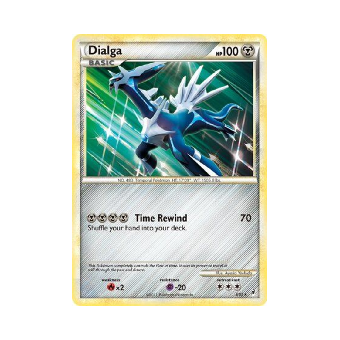포켓몬 TCG 디아루가 RH 콜 오브 레전즈 (영문판)(Pokemon TCG Dialga RH Call of Legends (English Ver.)) - 1