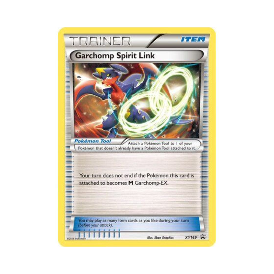 포켓몬 TCG 한카리아스 소울링크 P XY 프로모 카드 (영문판)(Pokemon TCG Garchomp Spirit Link P XY Promos (English Ver.)) - 1
