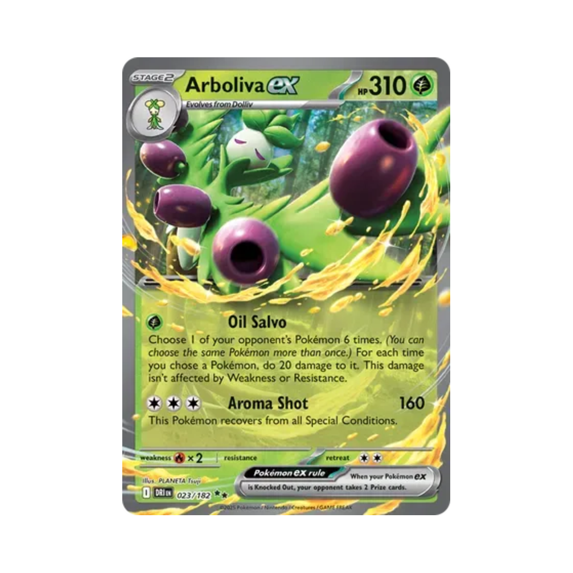 포켓몬 TCG 올리르바 ex DR 데스티니드 라이벌스 (영문판)(Pokemon TCG Arboliva ex DR Destined Rivals (English Ver.)) - 1