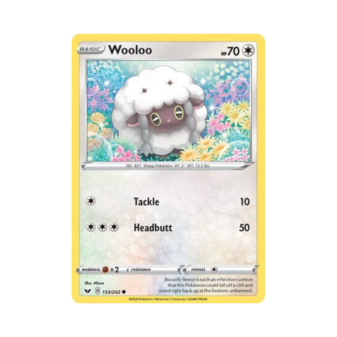 포켓몬 TCG 우르 C 소드 & 실드 (영문판)(Pokemon TCG Wooloo C Sword & Shield (English Ver.)) - 1