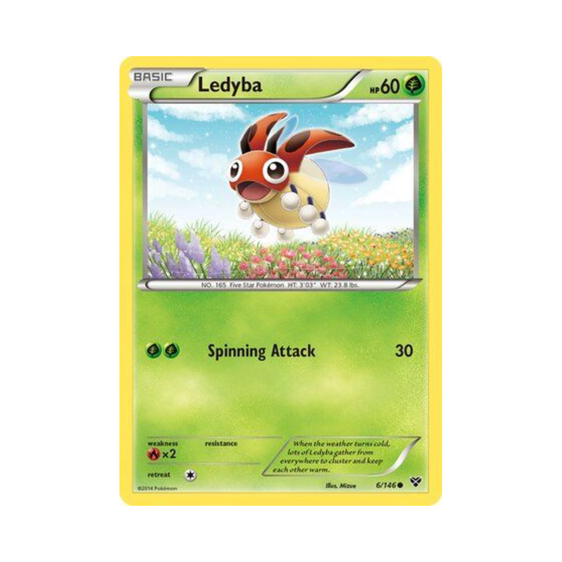 포켓몬 TCG 레디바 C XY (영문판)(Pokemon TCG Ledyba C XY (English Ver.)) - 1