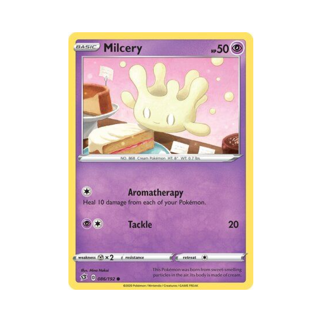 포켓몬 TCG 마빌크 C 레벌 크래시 (영문판)(Pokemon TCG Milcery C Rebel Clash (English Ver.))