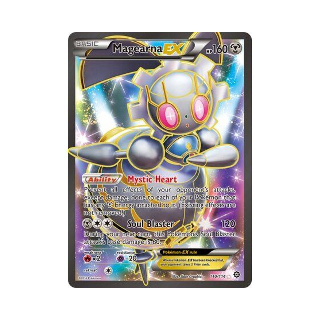 포켓몬 TCG 마기아나 EX RU 스팀 시즈 (영문판)(Pokemon TCG Magearna EX RU Steam Siege (English Ver.)) - 1