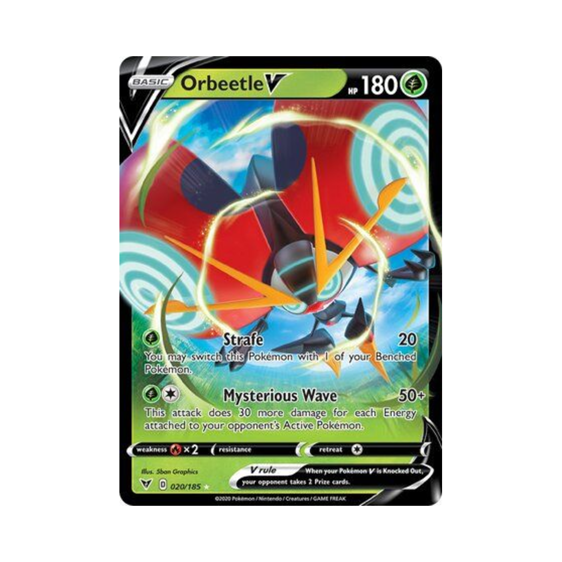 포켓몬 TCG 이올브 V HRV 비비드 볼티지 (영문판)(Pokemon TCG Orbeetle V HRV Vivid Voltage (English Ver.)) - 1