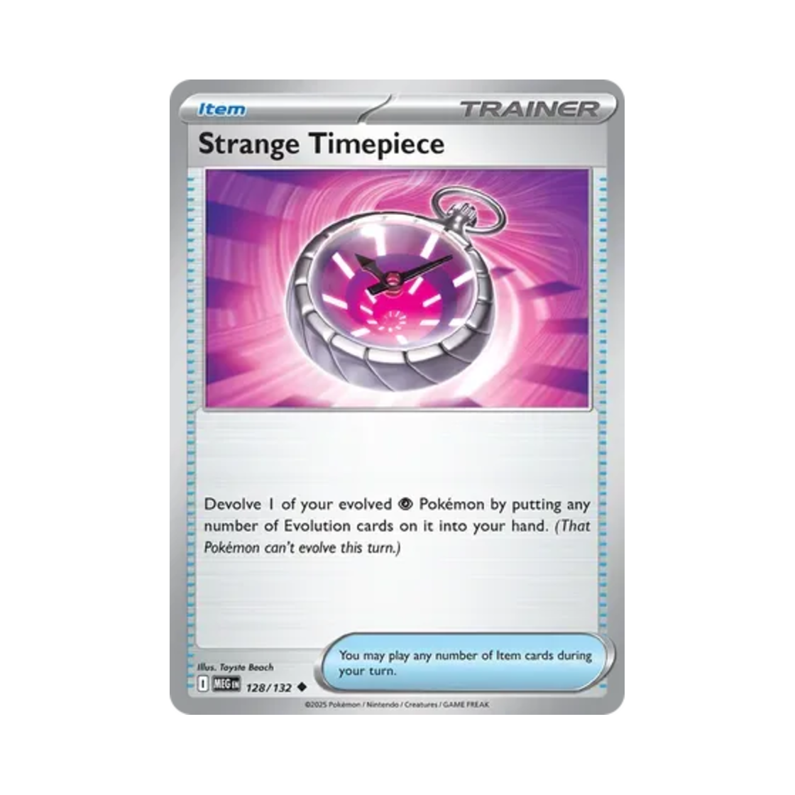 포켓몬 TCG 괴상한 시계 U 메가 에볼루션 (영문판)(Pokemon TCG Strange Timepiece U Mega Evolution (English Ver.)) - 1