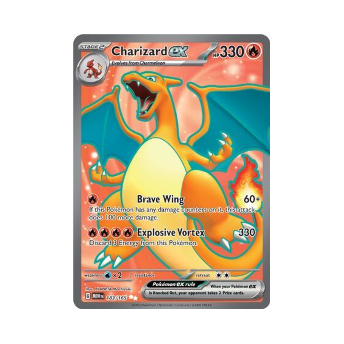 MEW183/165 Pokemon TCG Charizard ex UR Scarlet & Violet 151 (English Ver.)