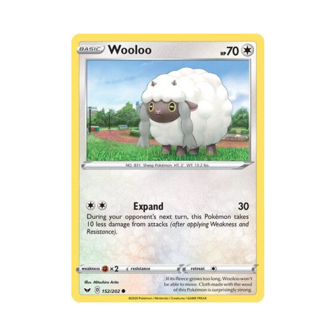포켓몬 TCG 우르 C 소드 & 실드 (영문판)(Pokemon TCG Wooloo C Sword & Shield (English Ver.)) - 1