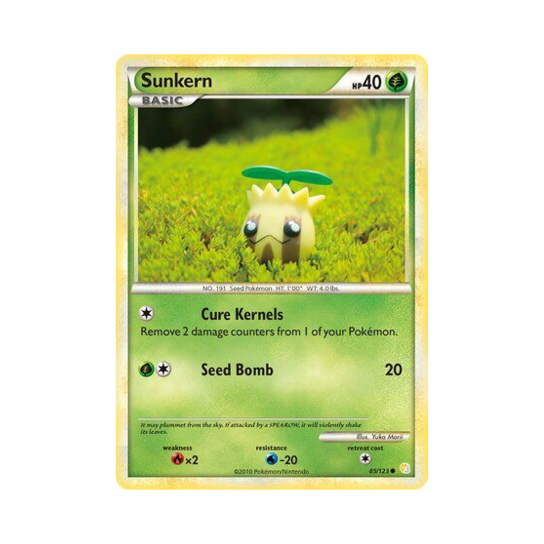 포켓몬 TCG 해너츠 C 하트골드 & 소울실버 (영문판)(Pokemon TCG Sunkern C HeartGold & SoulSilver (English Ver.)) - 1