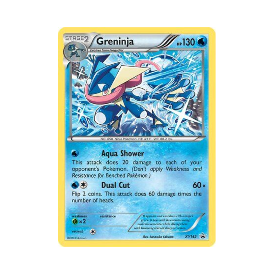 포켓몬 TCG 개굴닌자 P XY 프로모 카드 (영문판)(Pokemon TCG Greninja P XY Promos (English Ver.)) - 1