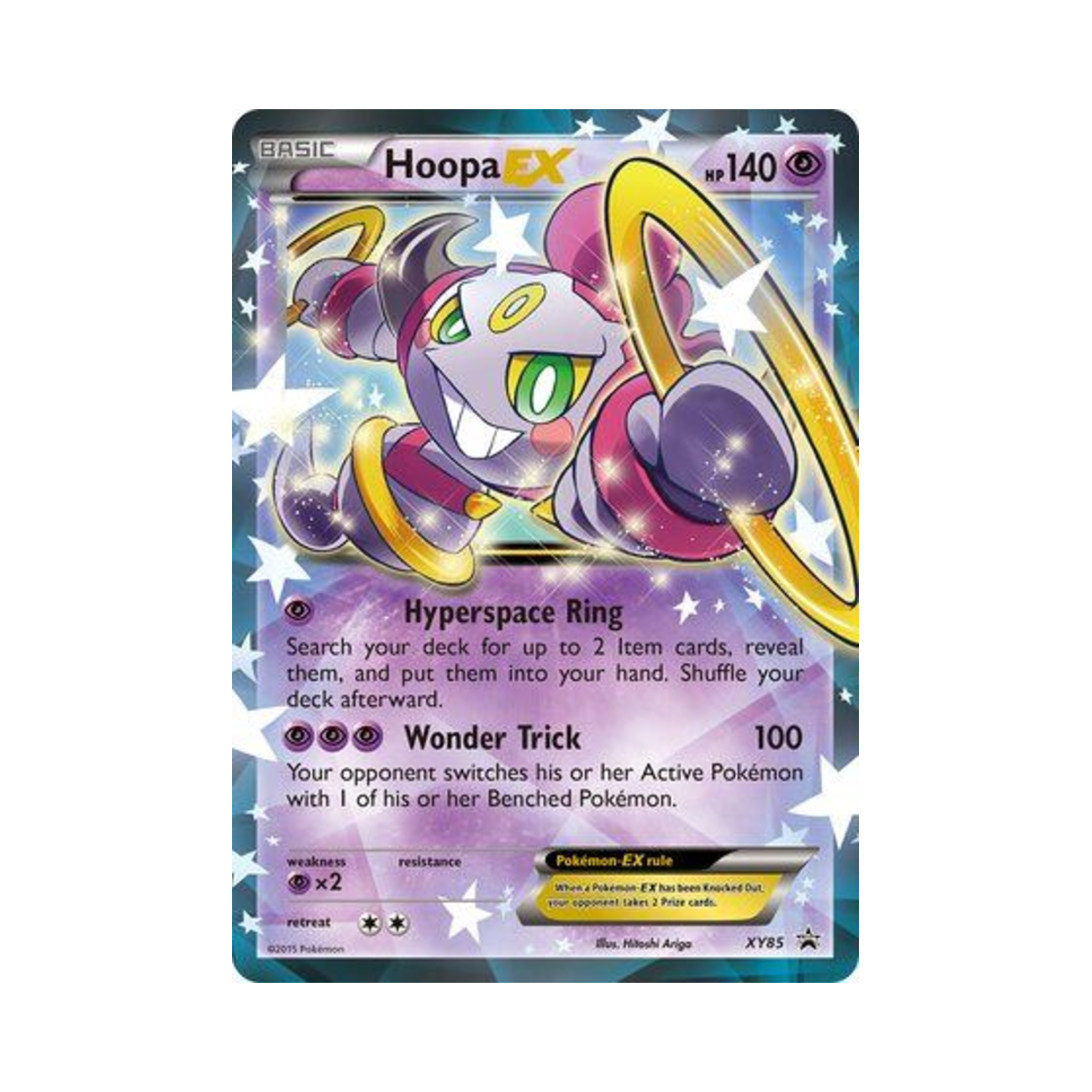 포켓몬 TCG 후파 EX P XY 프로모 카드 (영문판)(Pokemon TCG Hoopa EX P XY Promos (English Ver.))