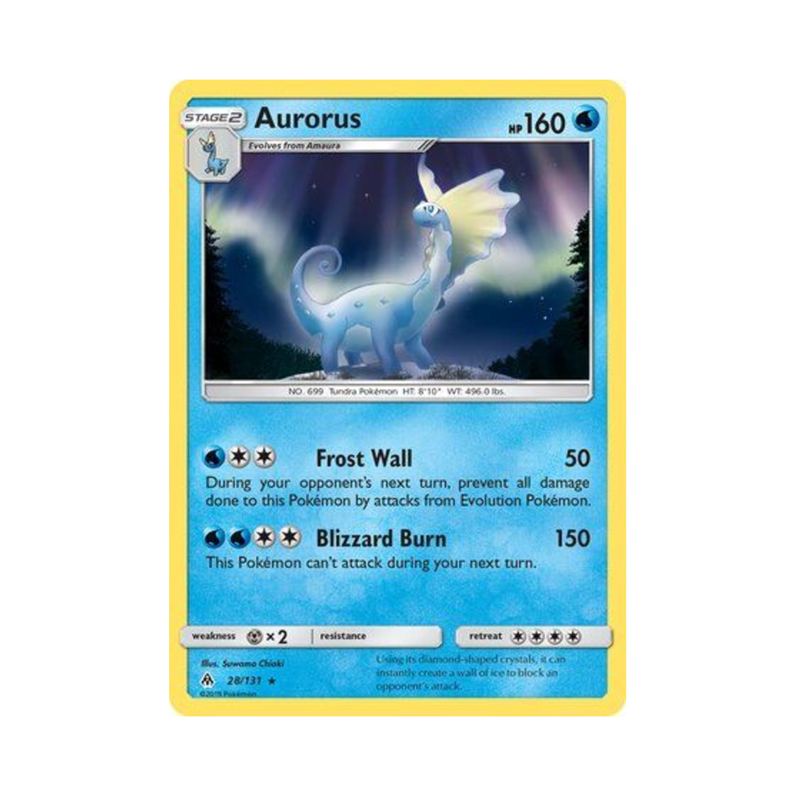 포켓몬 TCG 아마루르가 RH 포비든 라이트 (영문판)(Pokemon TCG Aurorus RH Forbidden Light (English Ver.)) - 1