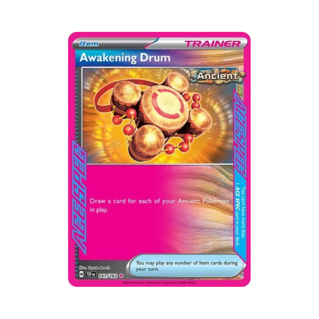 포켓몬 TCG 각성의 드럼 ASR 템포럴 포시스 (영문판)(Pokemon TCG Awakening Drum ASR Temporal Forces (English Ver.)) - 1