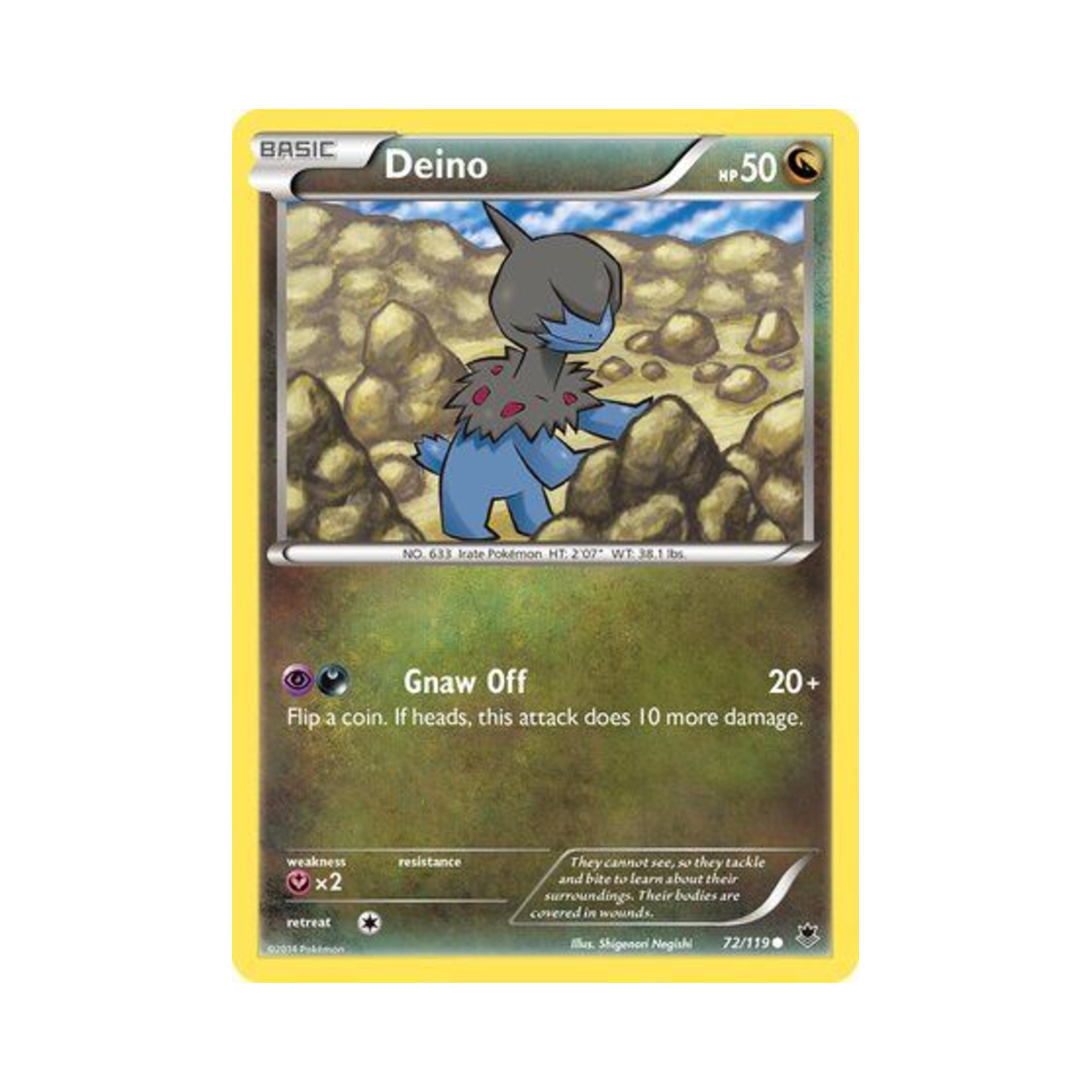 포켓몬 TCG 모노두 C 팬텀 포스 (영문판)(Pokemon TCG Deino C Phantom Forces (English Ver.)) - 1